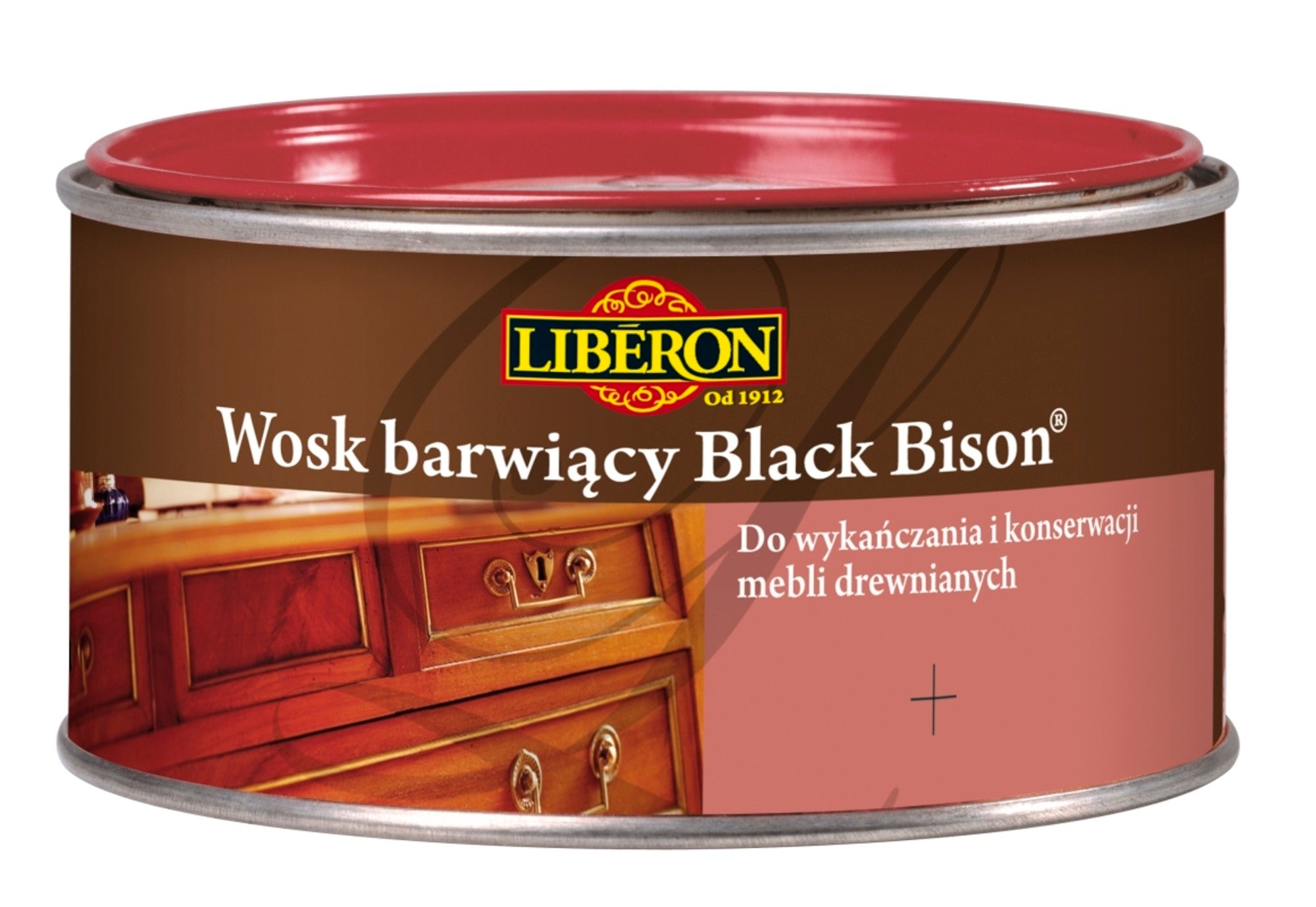 Zdjęcia - Lakiery i lazury Liberon Wosk barwiący Black Bison dąb ciemny 0,5kg 