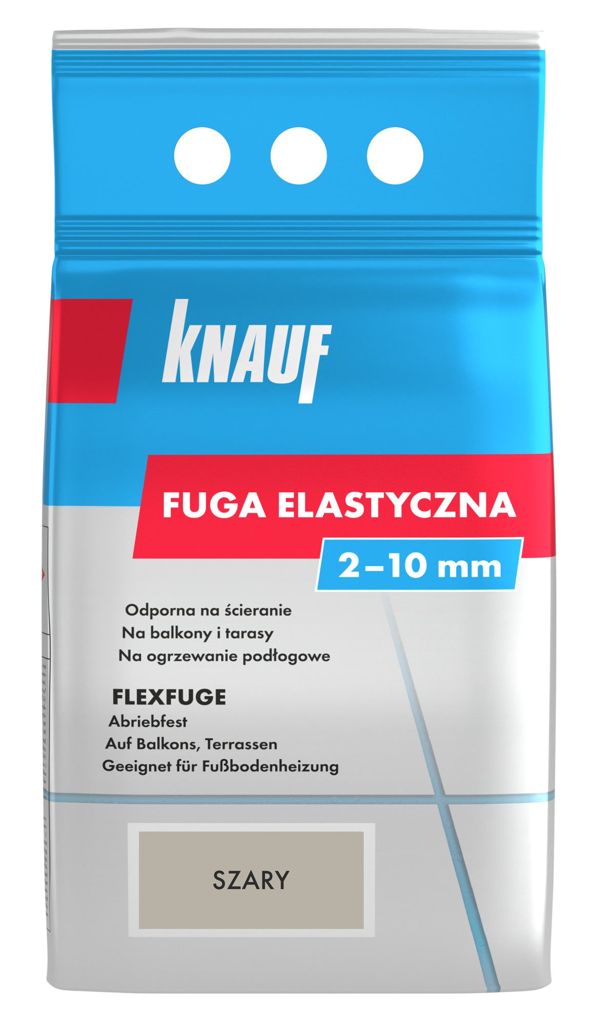 Фото - Герметик / рідкі цвяхи Knauf Fuga elastyczna  szary 1.5 kg 