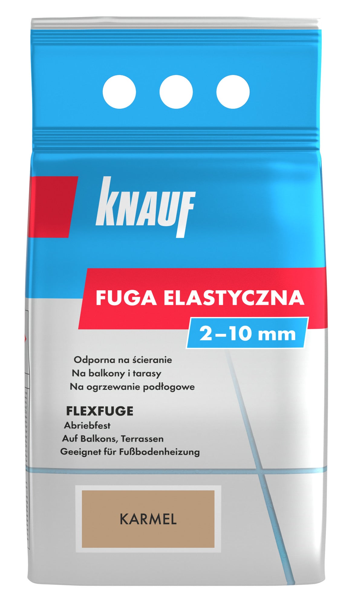 Фото - Герметик / рідкі цвяхи Knauf Fuga elastyczna  karmel 1.5 kg 