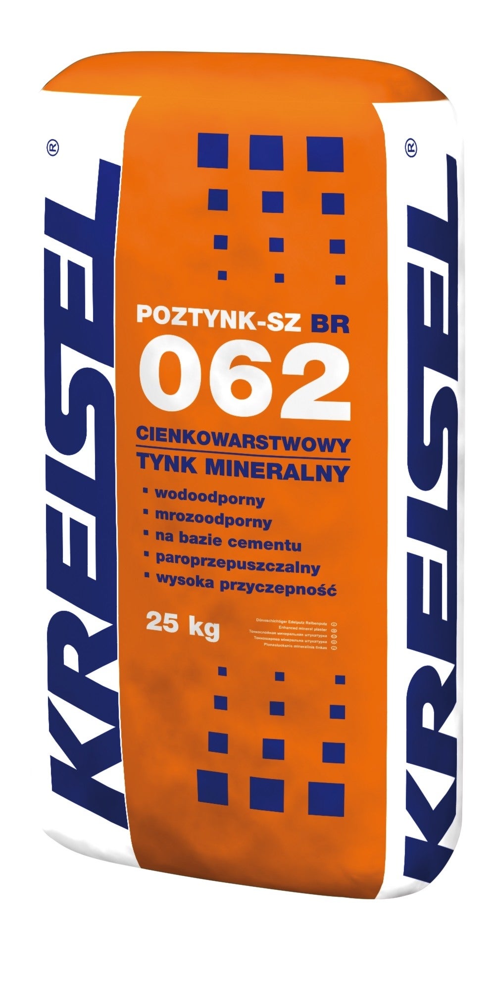 Фото - Штукатурка Tynk mineralny Kreisel Poztynk-SZ BR 062 25 kg, baranek 2 mm, biały