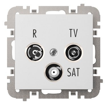 Elektroplast Astoria biały gniazdo antenowe RTV-SAT końcowe