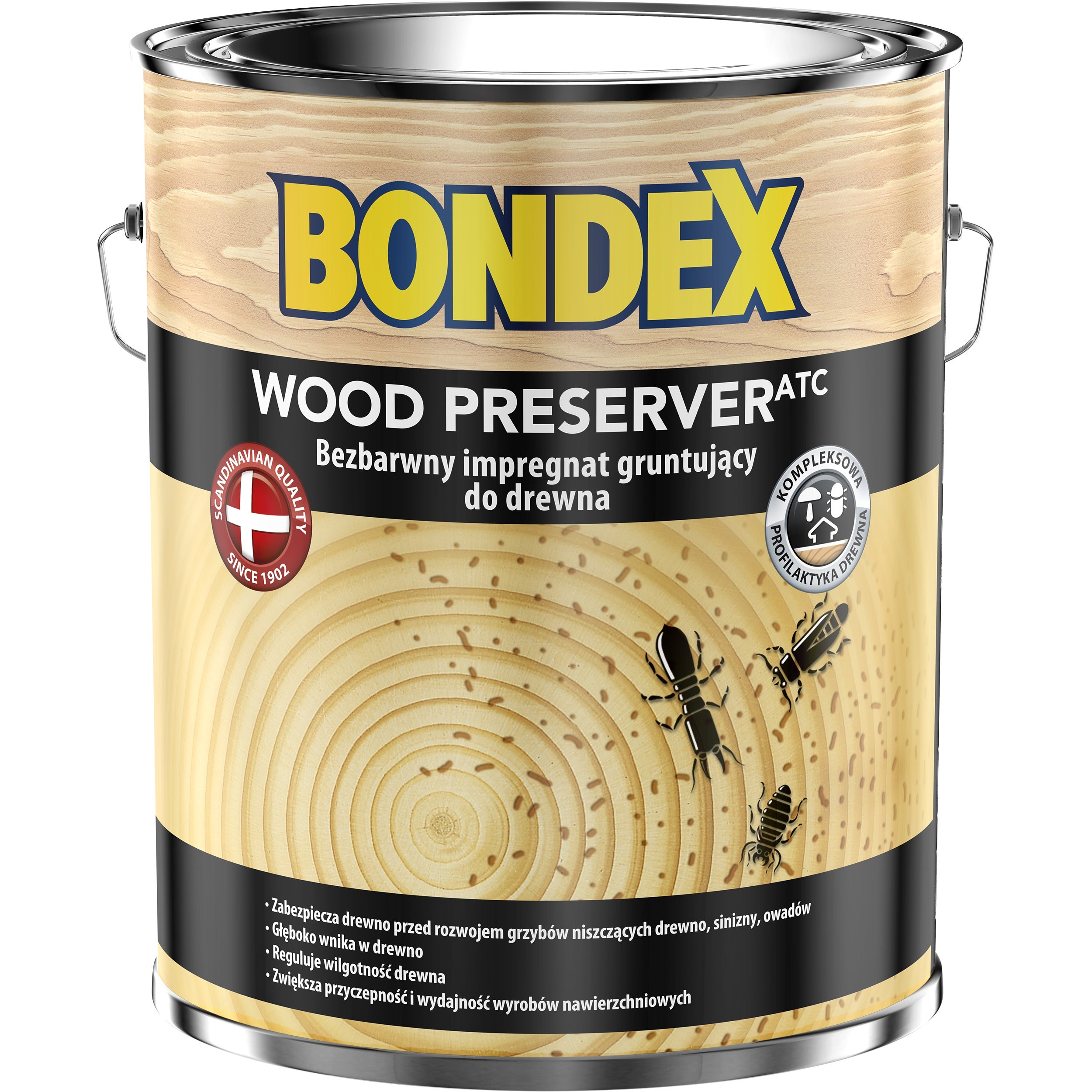 Фото - Лаки й лазурі Altax Impregnat Bondex Wood Preserver 5l 