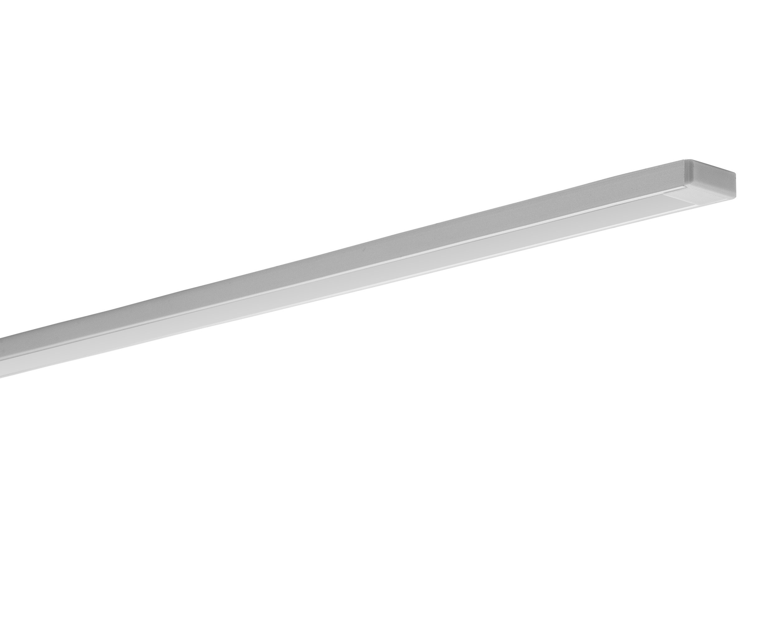 Фото - Інші електротовари Profil Zestaw  aluminiowy natynkowy do taśm LED 8-10mm anodowany srebrny 1m 